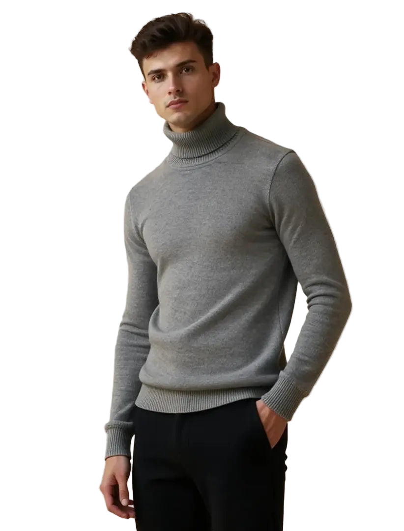 Dame Turtleneck Genser Vinterstil 1