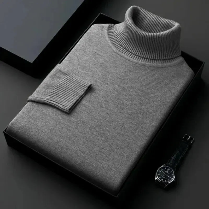 Dame Turtleneck Genser Vinterstil 4