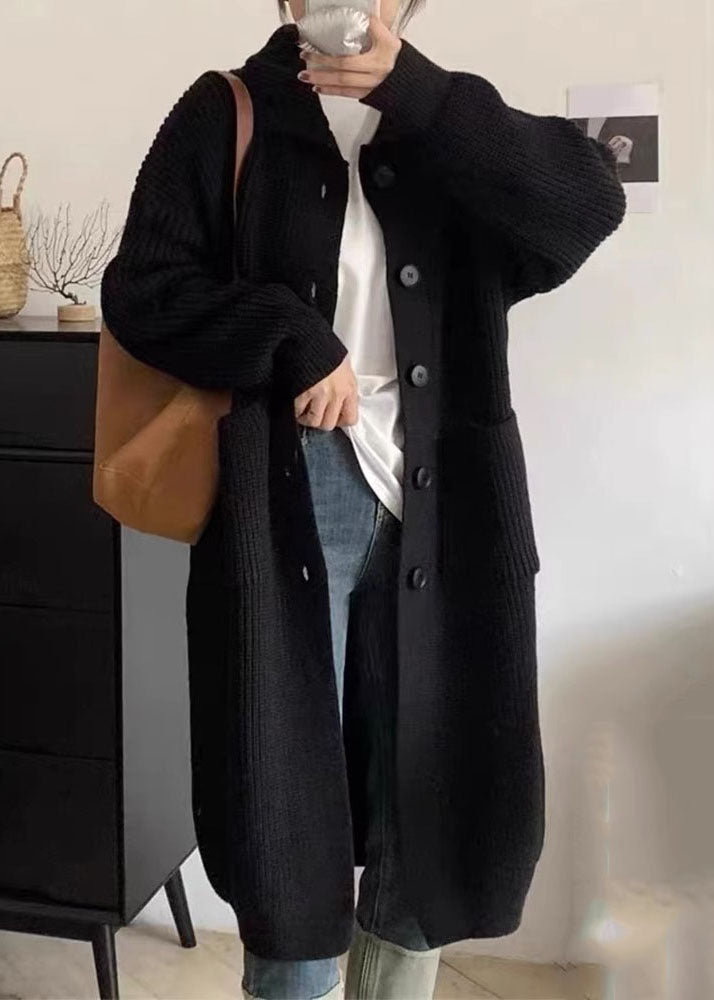 Dame Turtleneck Genser med Lommer 2