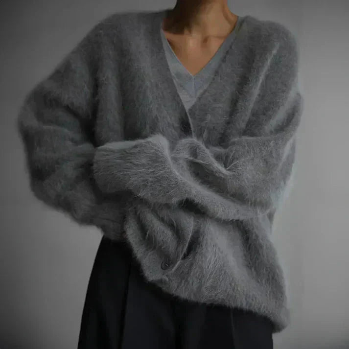 Dame Ullvest med Knapper – Myk og Varm Høst/Vinter Vest 4