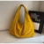 Dame Veske Tote Bag Minimalistisk Design Mykt Stoff 4