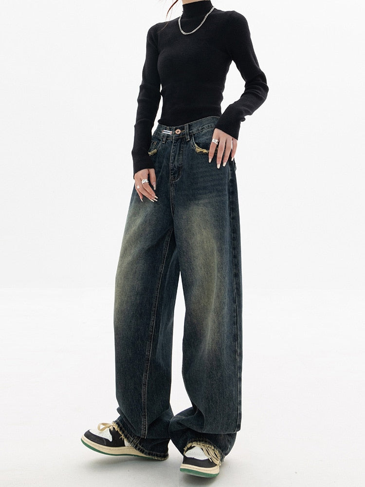 Dame Vintage Baggy Jeans 1