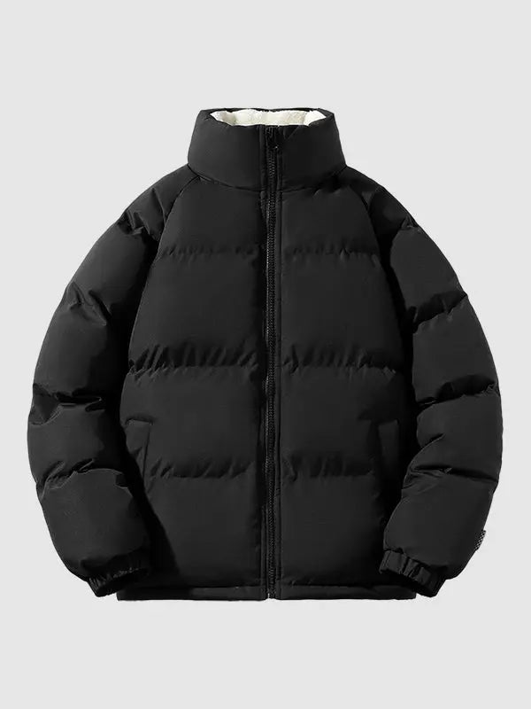Dame Vinter Jakke Trendy Polstret Pufferjakke 10