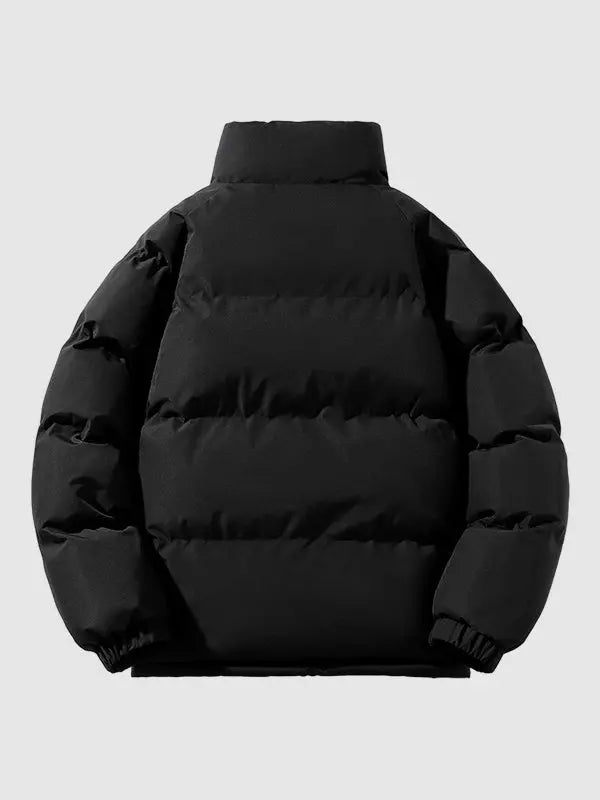 Dame Vinter Jakke Trendy Polstret Pufferjakke 4