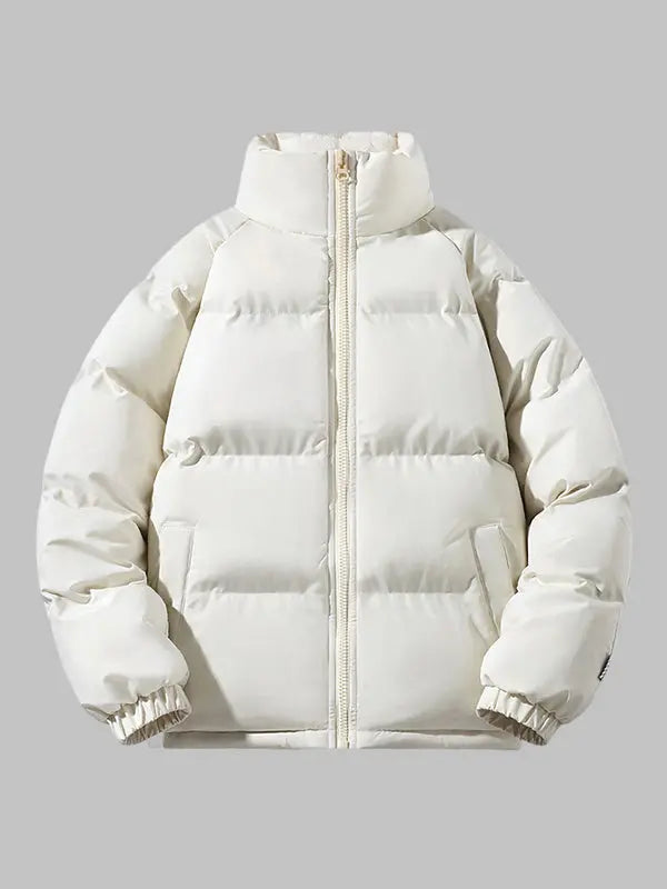 Dame Vinter Jakke Trendy Polstret Pufferjakke 6