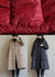 Dame Vinterjakke med Lommer i Boho Stil 4