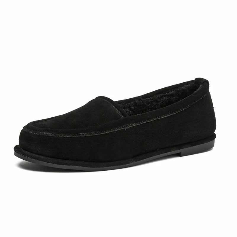 Dame Vintersko Slip-on Lavhæl 1