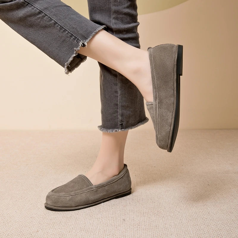 Dame Vintersko Slip-on Lavhæl 5