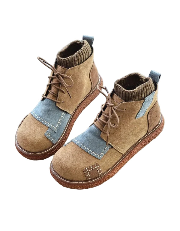 Dame Vinterstøvler Retro Design 0