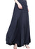 Dame Wide Leg Bukser med Knapp 0