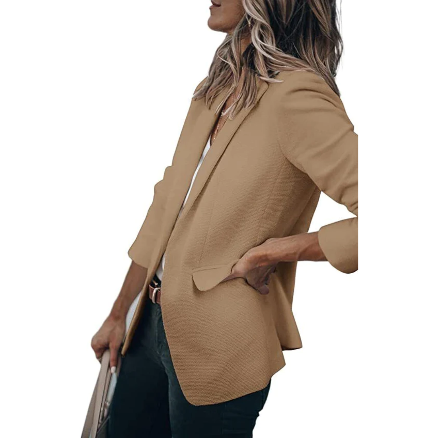 Dameblazer med tidløst design 19