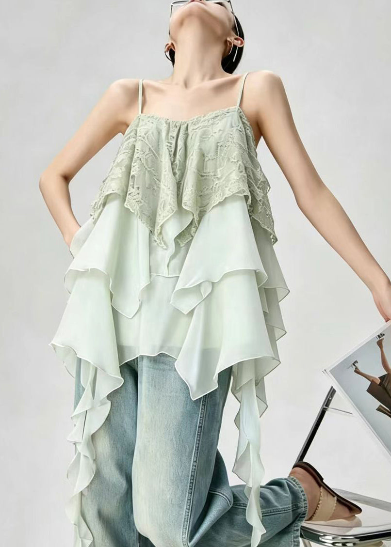 Damebluse Asymmetrisk Lagdelt Patchwork 1