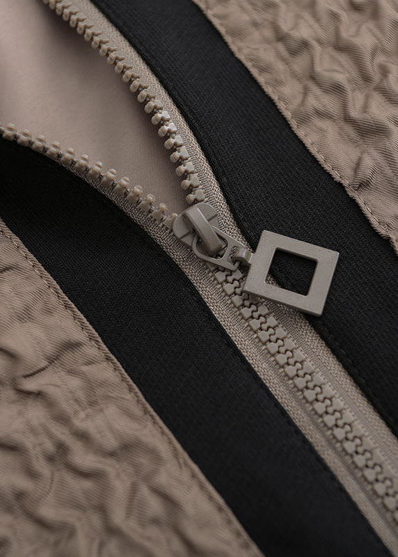 Damefrakk med Lommer i Patchwork Stil 4