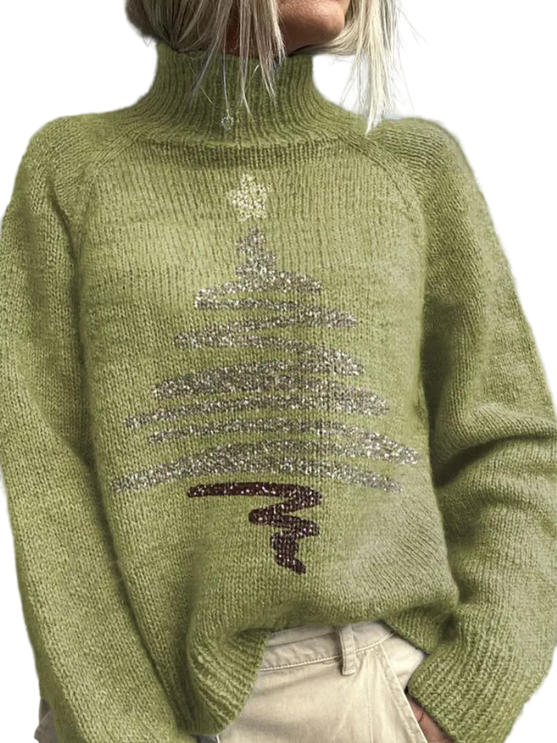Damegenser med Glitrende Juletre 0