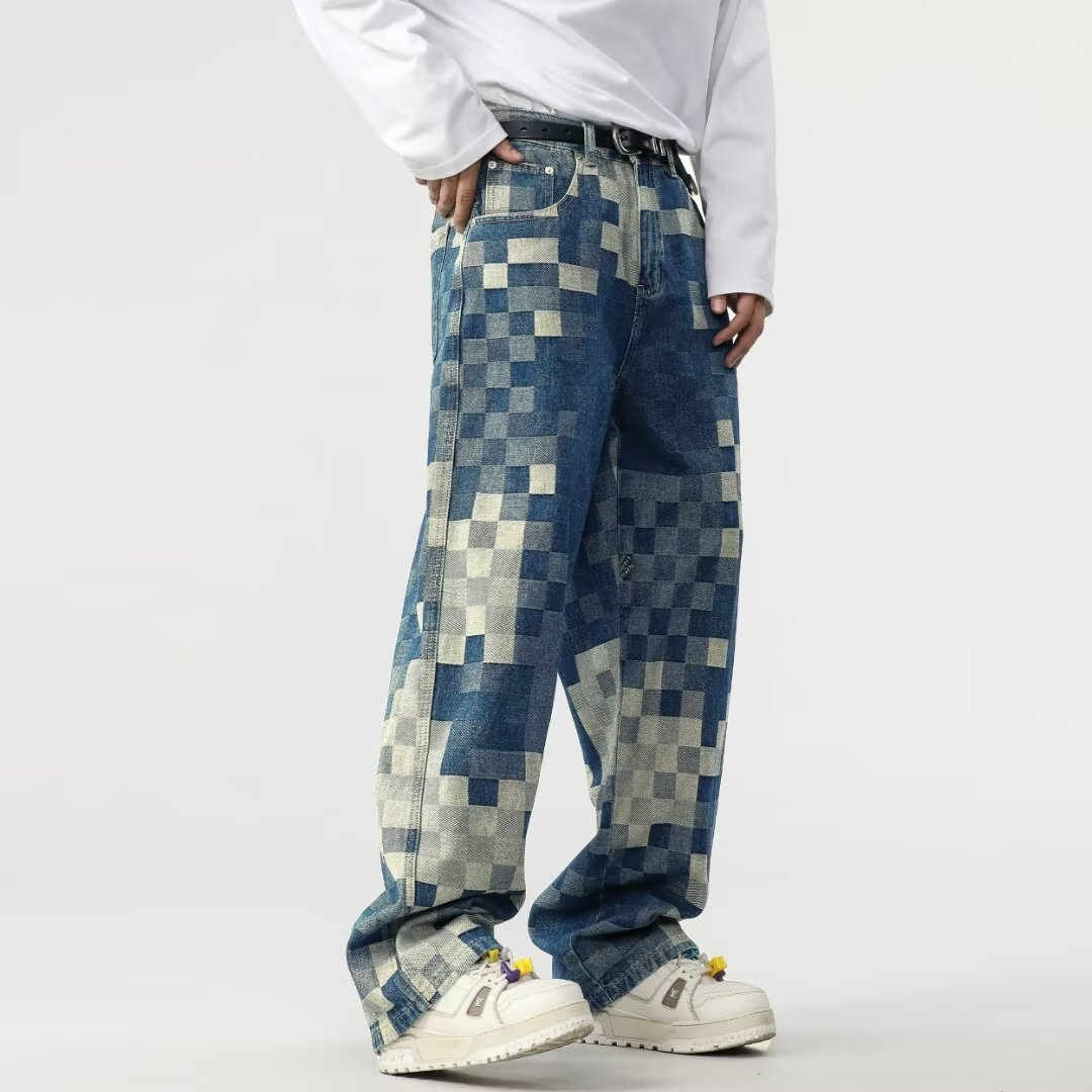 Damejeans Patchwork Moderne Stil 1