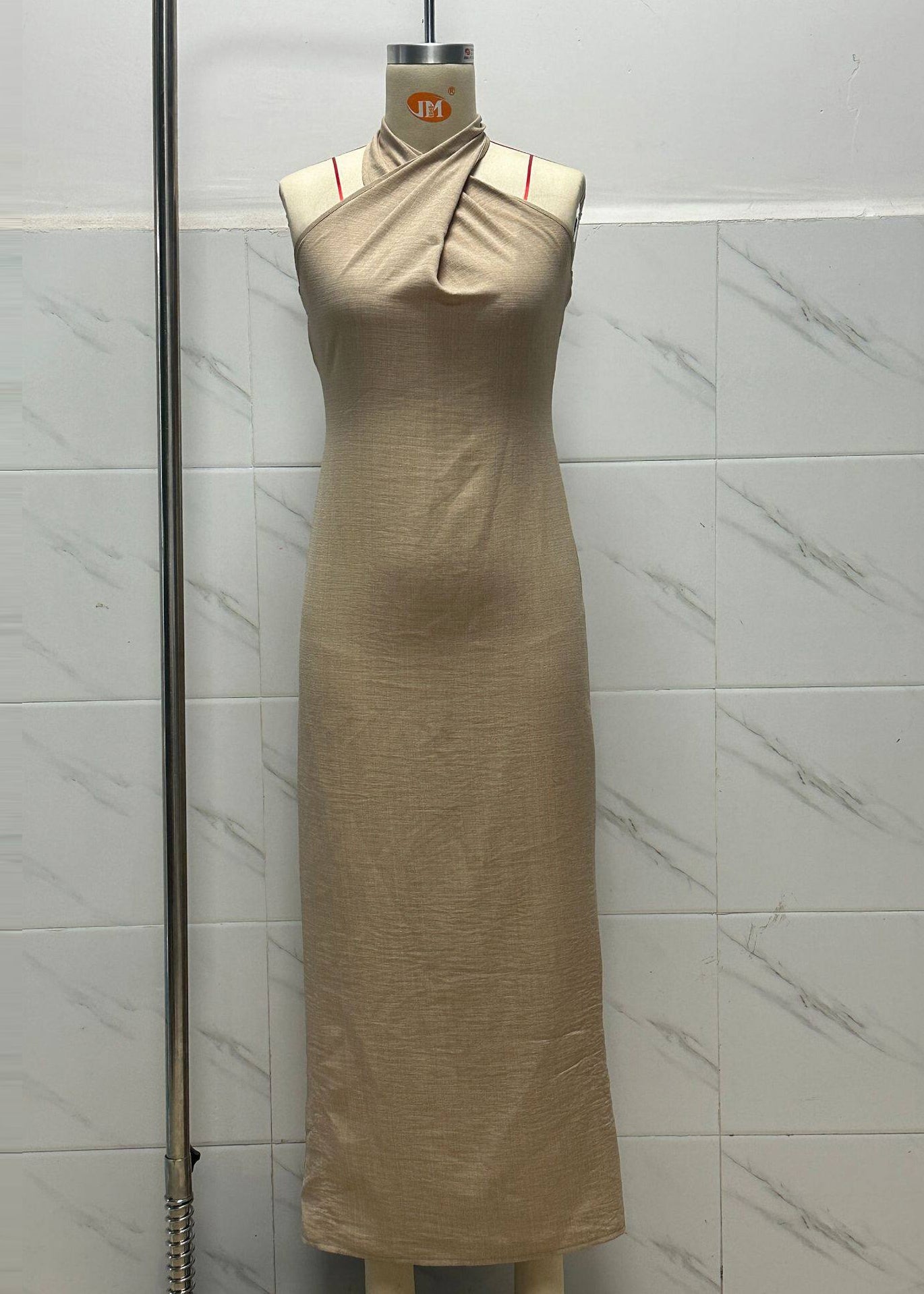 Damekjole Halter Stil Lang 3