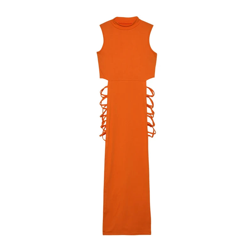 Damekjole med Criss Cross Utsnitt 6