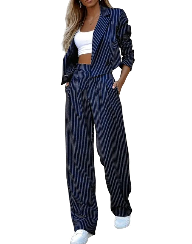 Damen Anzug-Set Moderne Passform Komfortabel 0