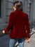 Damens Blazer Retro Elegant med En Knap 6