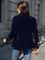 Damens Blazer Retro Elegant med En Knap 7