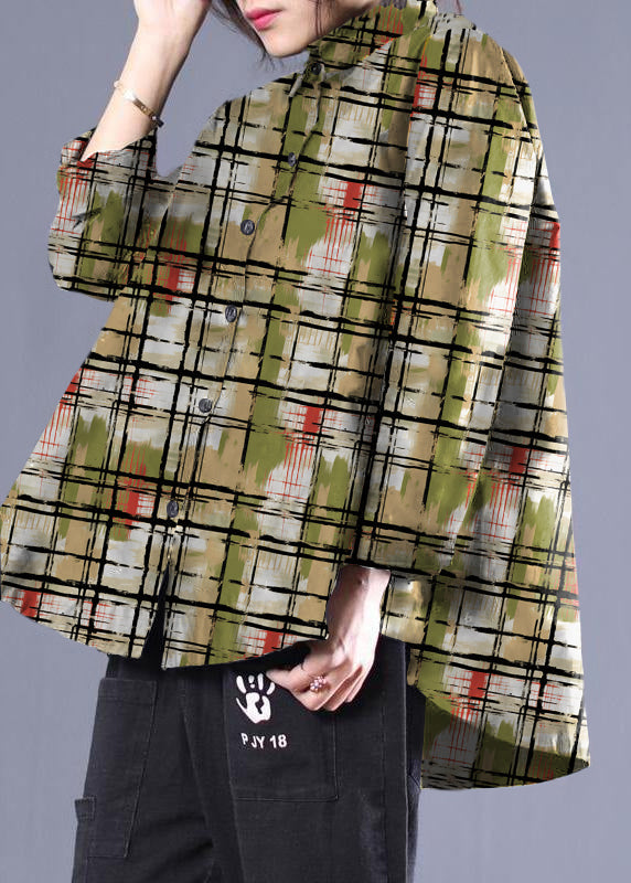 Damens Bluser med Dotted Design og Patchwork 10