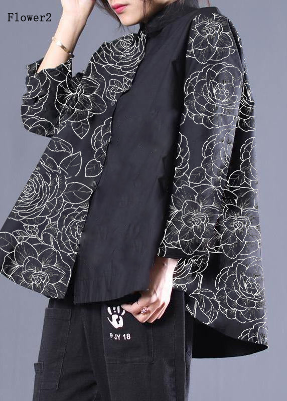 Damens Bluser med Dotted Design og Patchwork 6