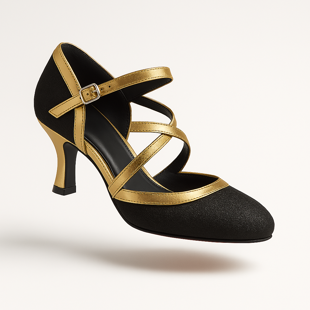 Damens Hakkesko med Spenne Detaljer 1