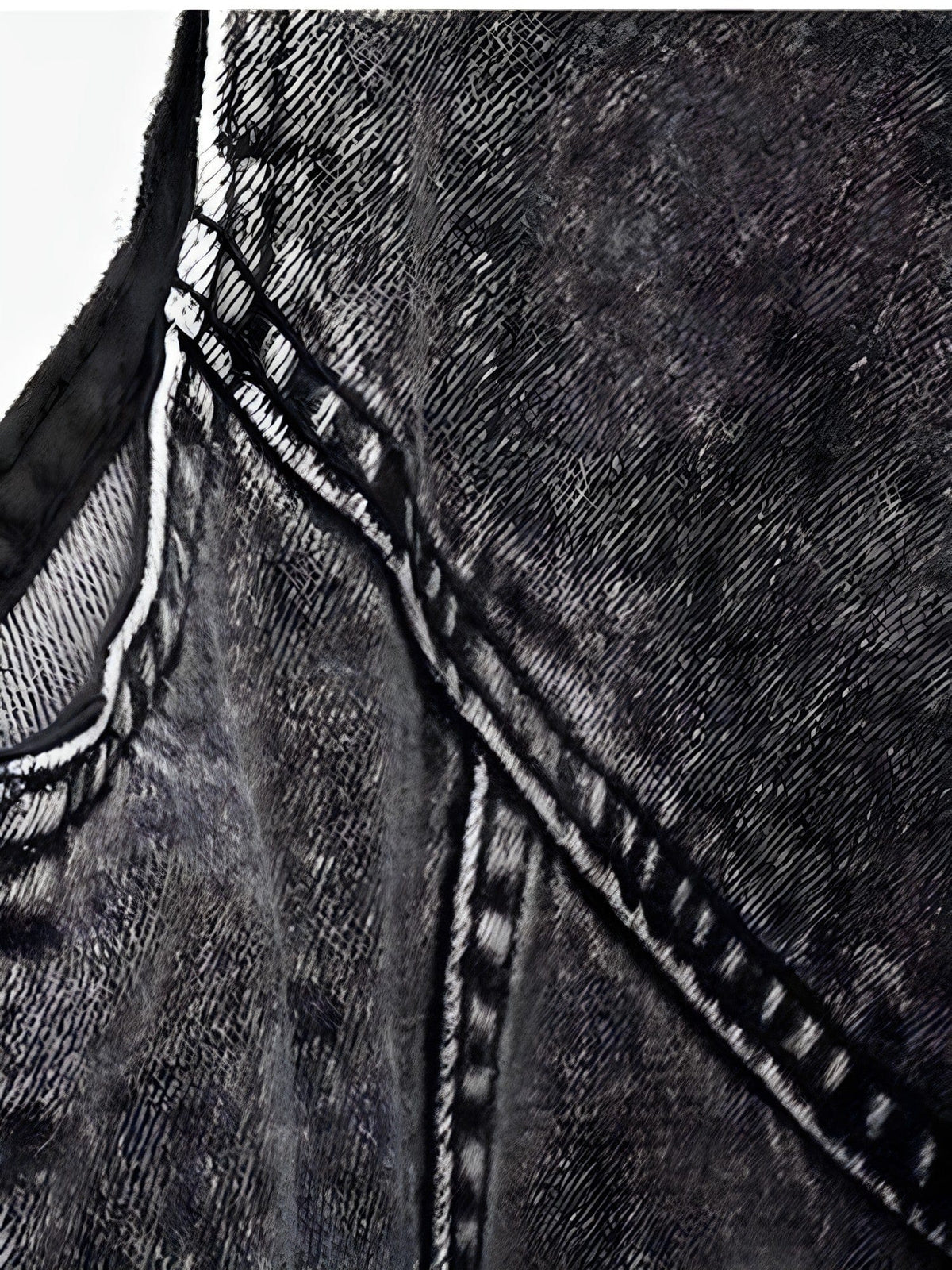Damens Jeansvest med Klassisk Stil 1