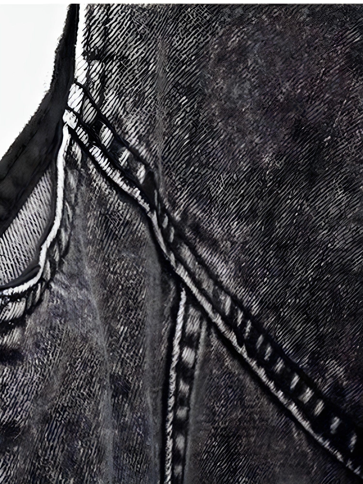 Damens Jeansvest med Klassisk Stil 1
