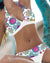Damens Moderne Bikini med Blomster- og Prikkemønster 4
