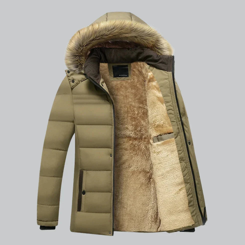 Dameparkajakke med Fleecefôr og Vanntett Design 4