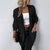 Damer Lang Vest Myk Stoff Elegant Design 4