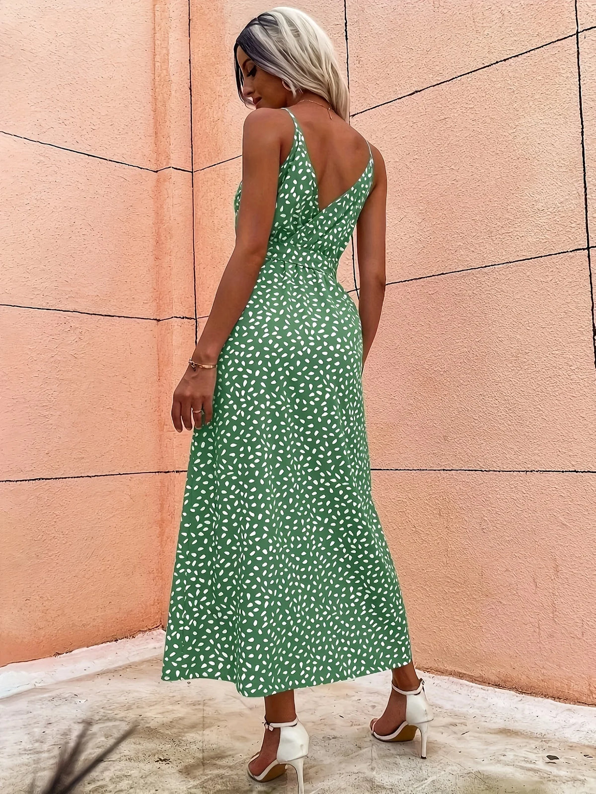 Damer Maxi Kjole Delt Design 1
