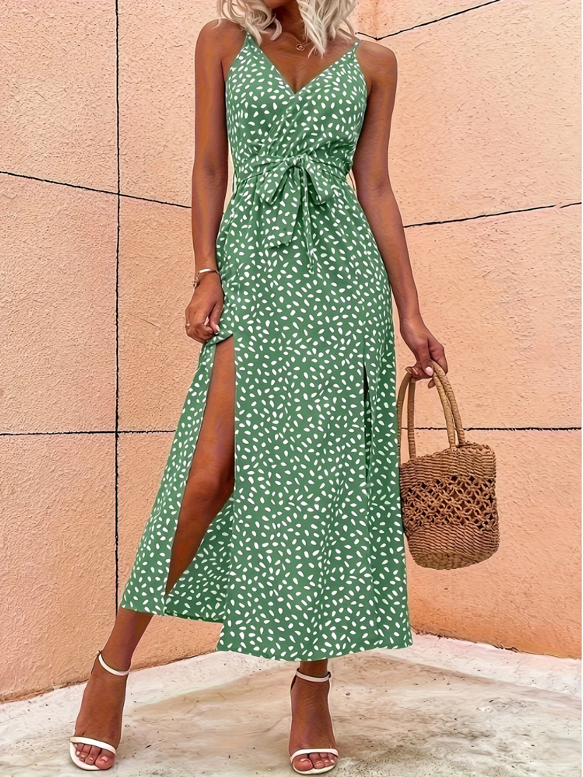Damer Maxi Kjole Delt Design 2