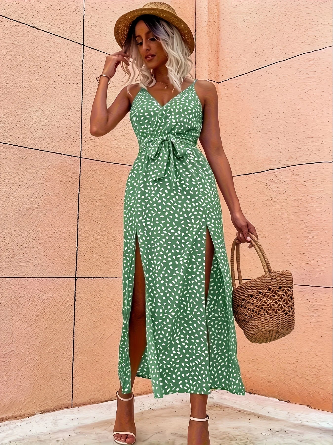 Damer Maxi Kjole Delt Design 3