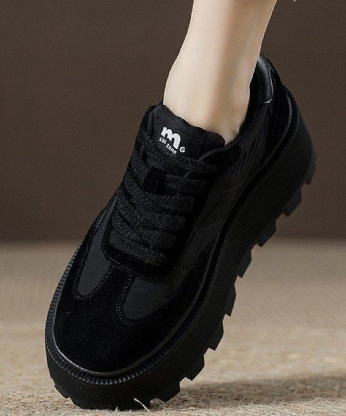 Damer Plattform Sandaler med Kryssrem 3