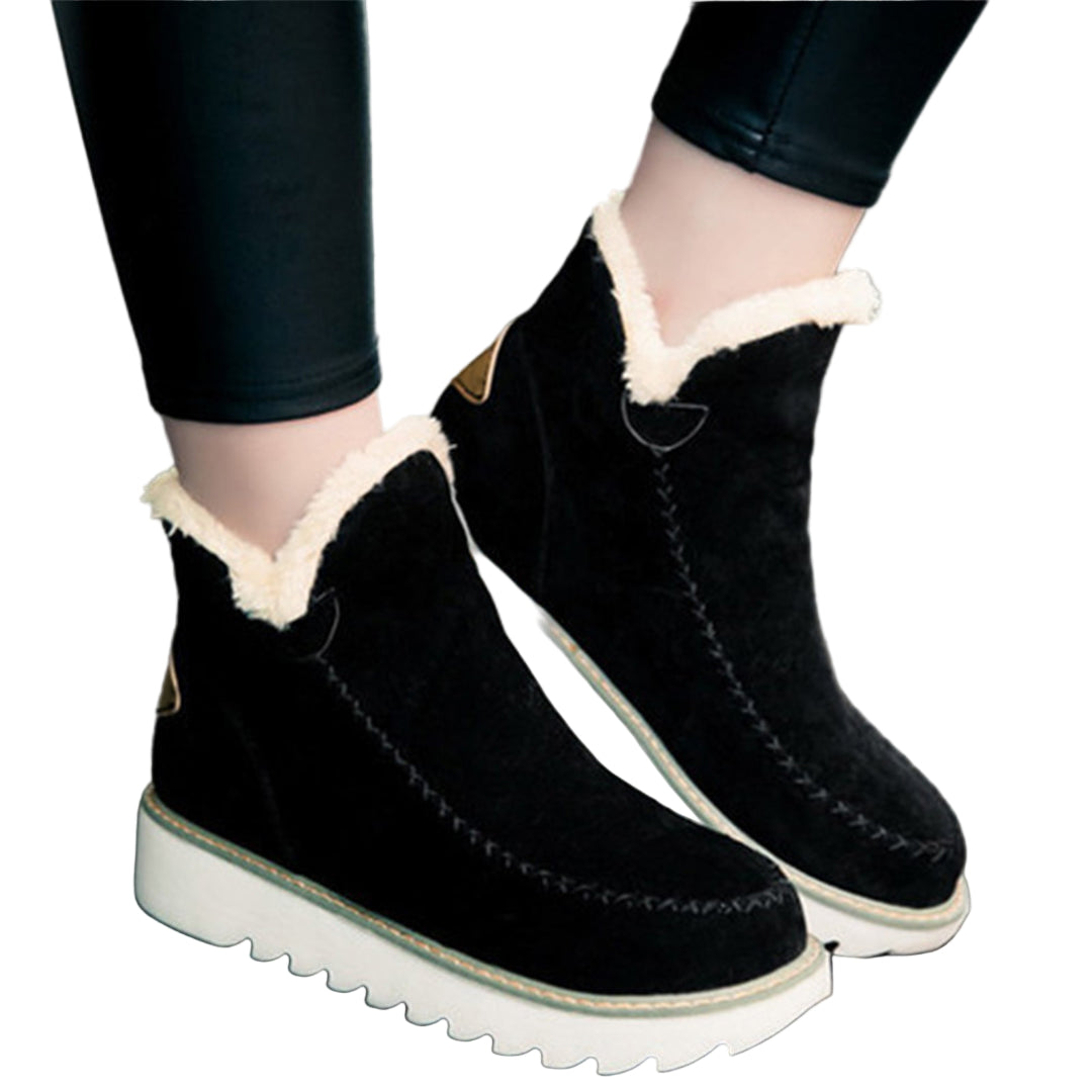 Damer Vinterstøvler Sklisikre Moderne Design med 360° Varmefunksjon 0