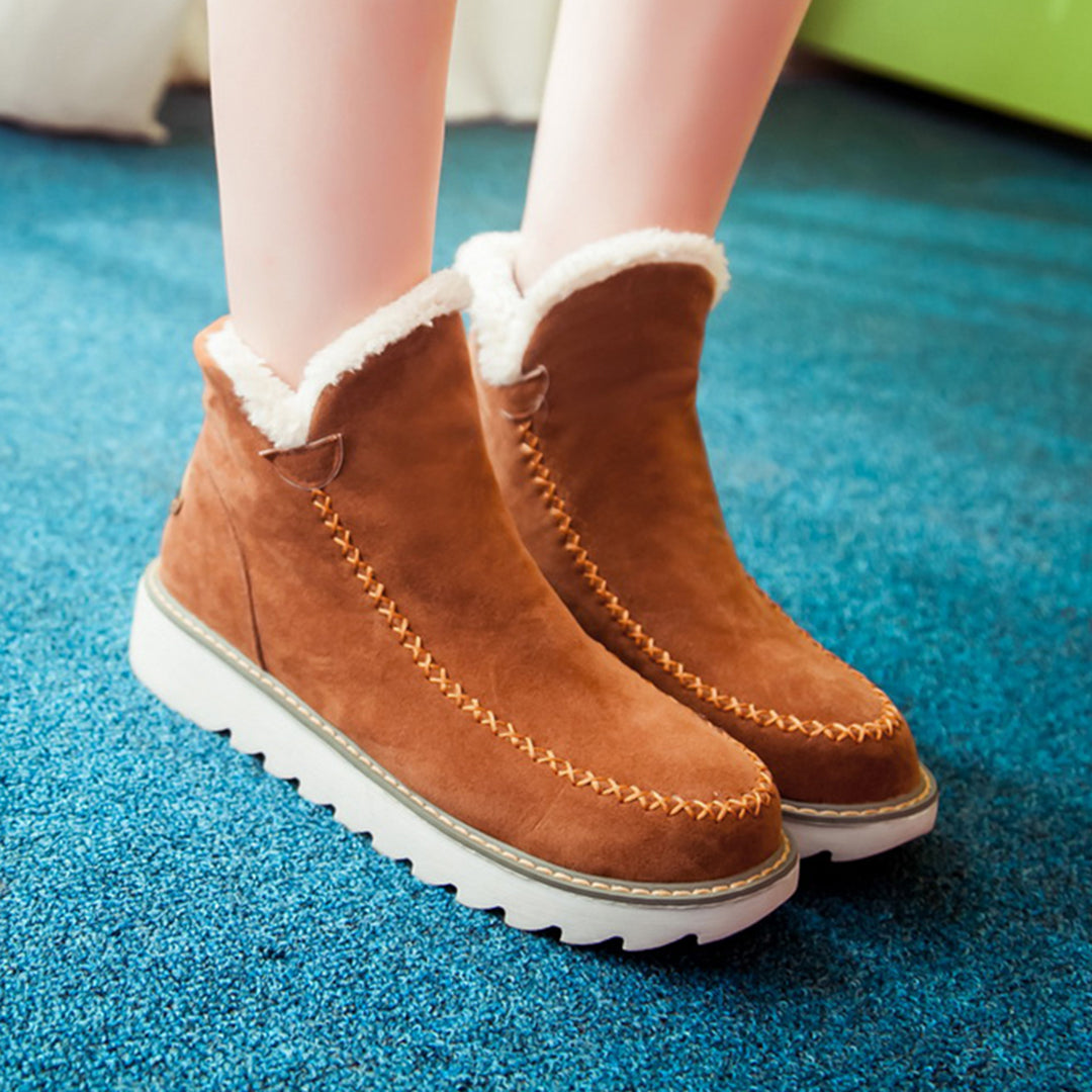 Damer Vinterstøvler Sklisikre Moderne Design med 360° Varmefunksjon 4