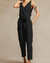 Dames Jumpsuit Løs Silhuett Linnen 7