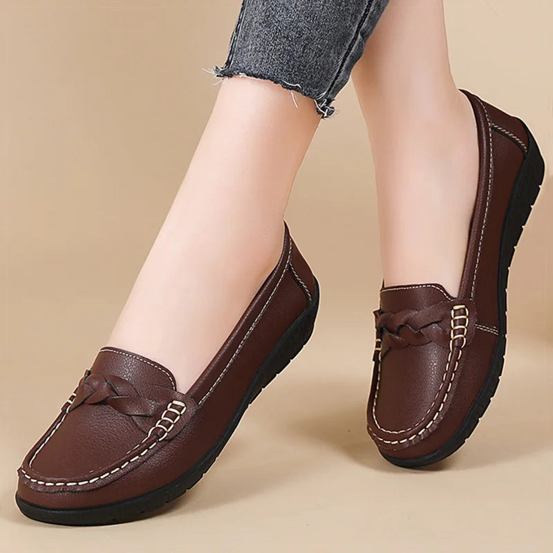 Dames Loafers Flate Sko 1