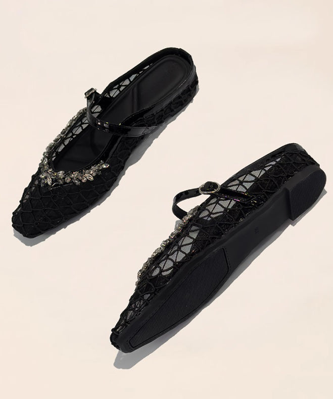 Damesandaler Chunky Stil med Nettingdetaljer 1