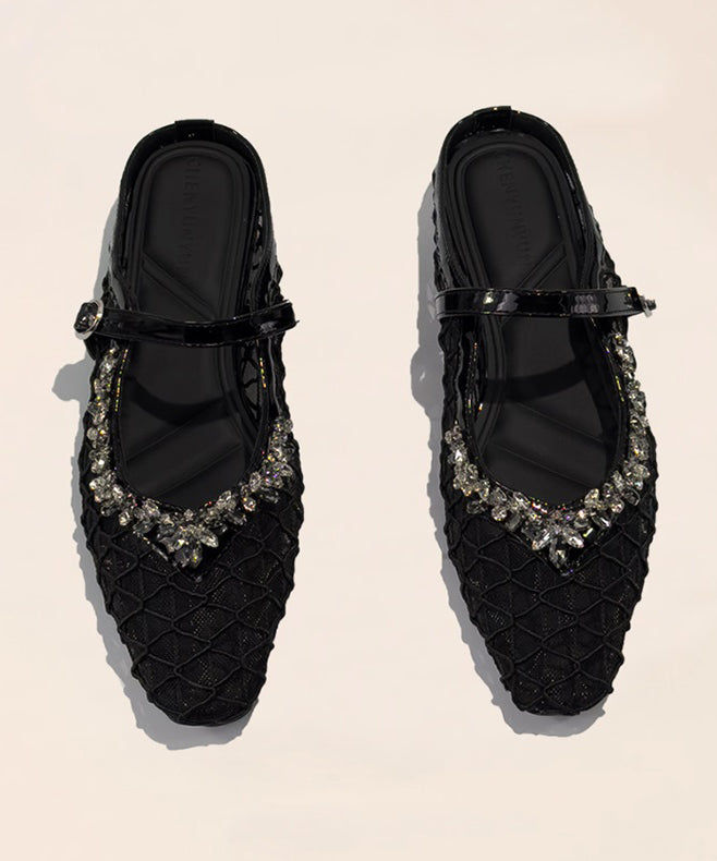 Damesandaler Chunky Stil med Nettingdetaljer 2