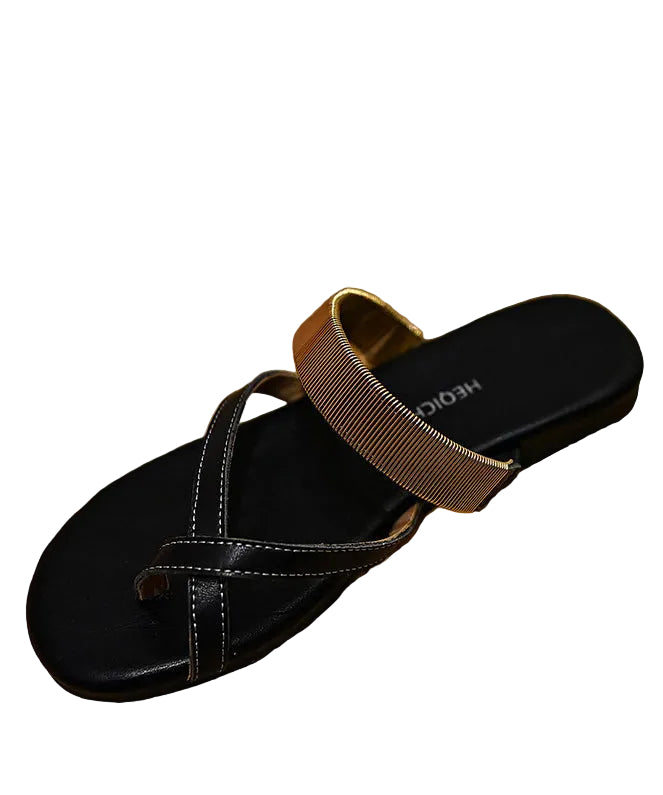 Damesandaler med klassisk design 0