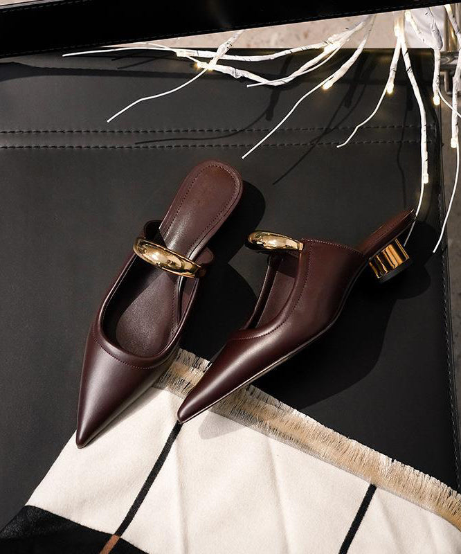 Damesandaler med spiss tå 2