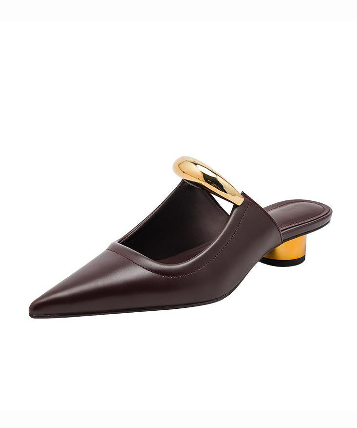 Damesandaler med spiss tå 4