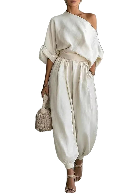 Damesett Sommer One Shoulder Oversized 0