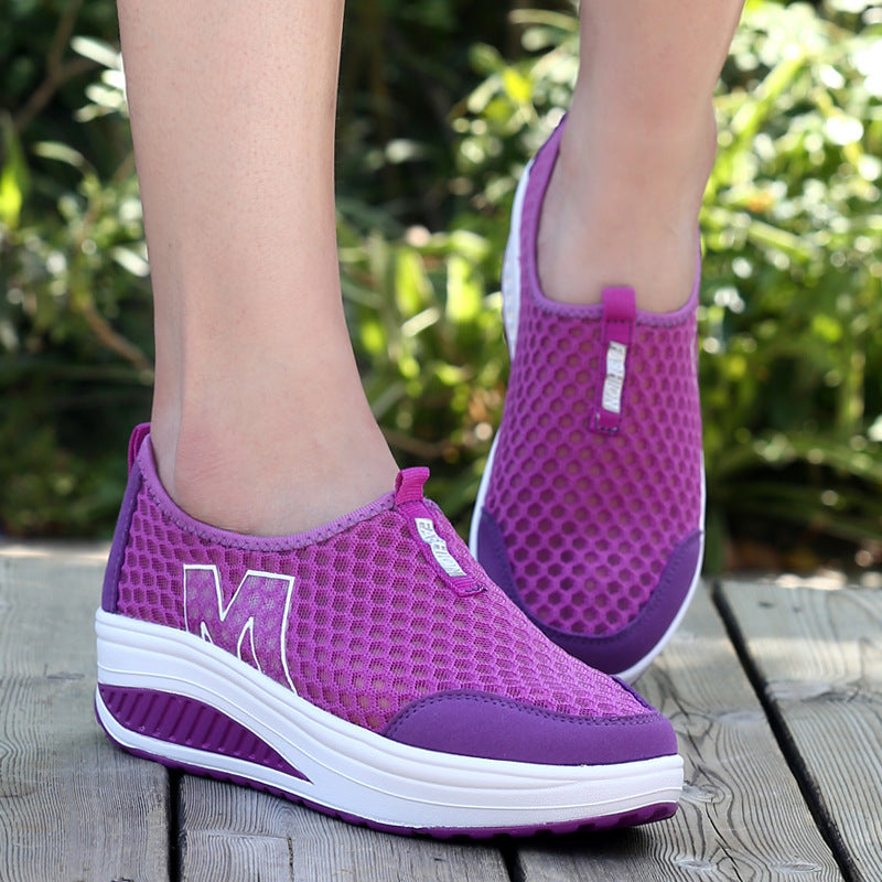 Damesko Sneakers Mesh Komfortabel Design 1