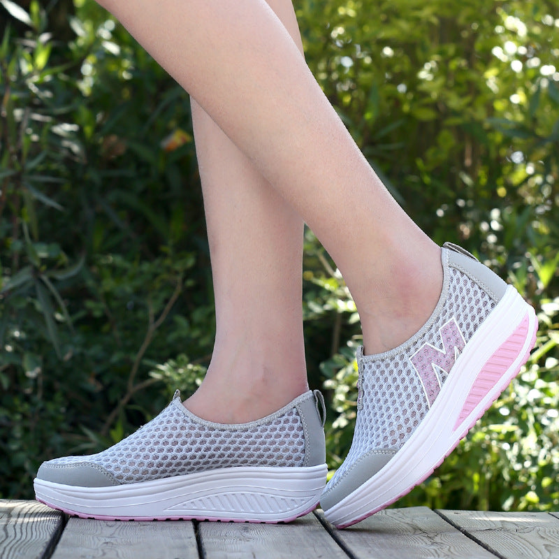 Damesko Sneakers Mesh Komfortabel Design 2