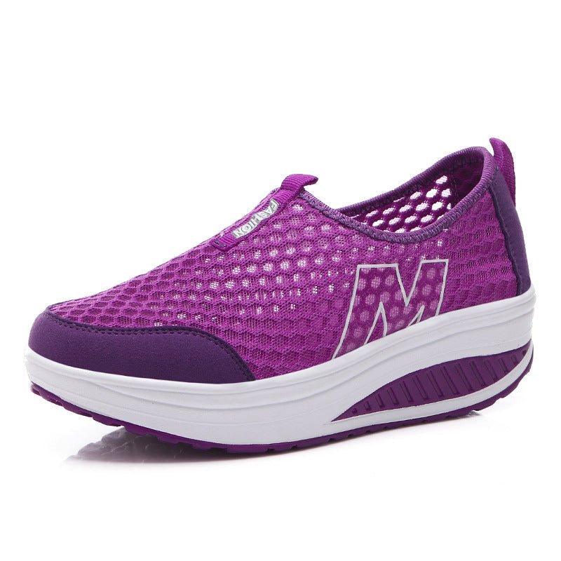 Damesko Sneakers Mesh Komfortabel Design 9