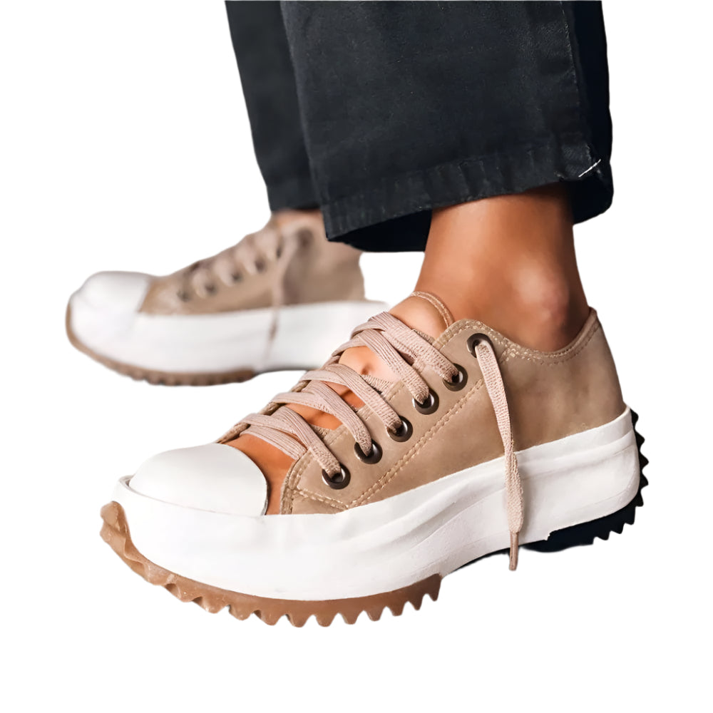 Damesneakers Plattform Komfort Design 0
